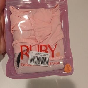 NWT Ruby Love Pink Period Underwear